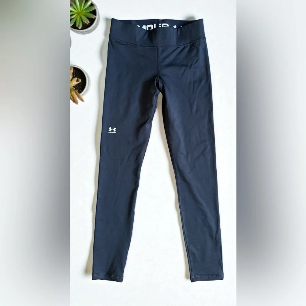 UNDER ARMOUR Womens Heat Gear Slim Leggings Size S - Picture 1 of 10